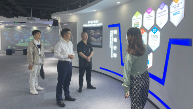 蕭山經(jīng)濟技術開發(fā)區(qū)管委會副主任朱國軍一行蒞臨健培科技考察調(diào)研