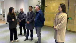 舟山市定海區(qū)投促中心、區(qū)衛(wèi)健局考察團蒞臨健培科技考察調研