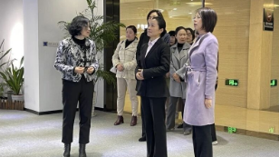 杭州市婦聯黨組書記、主席楊曉峰一行蒞臨健培科技考察調研
