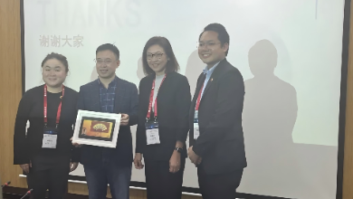 新加坡企業(yè)發(fā)展局、新加坡中華總商會、新加坡理工學(xué)院一行蒞臨健培科技考察交流